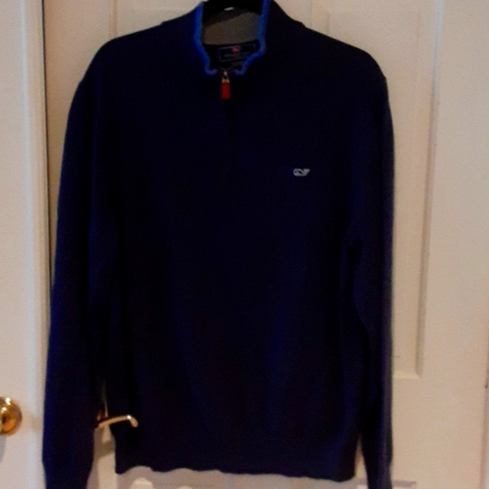 Vineyard Vines men's 1/4 zip sweater
